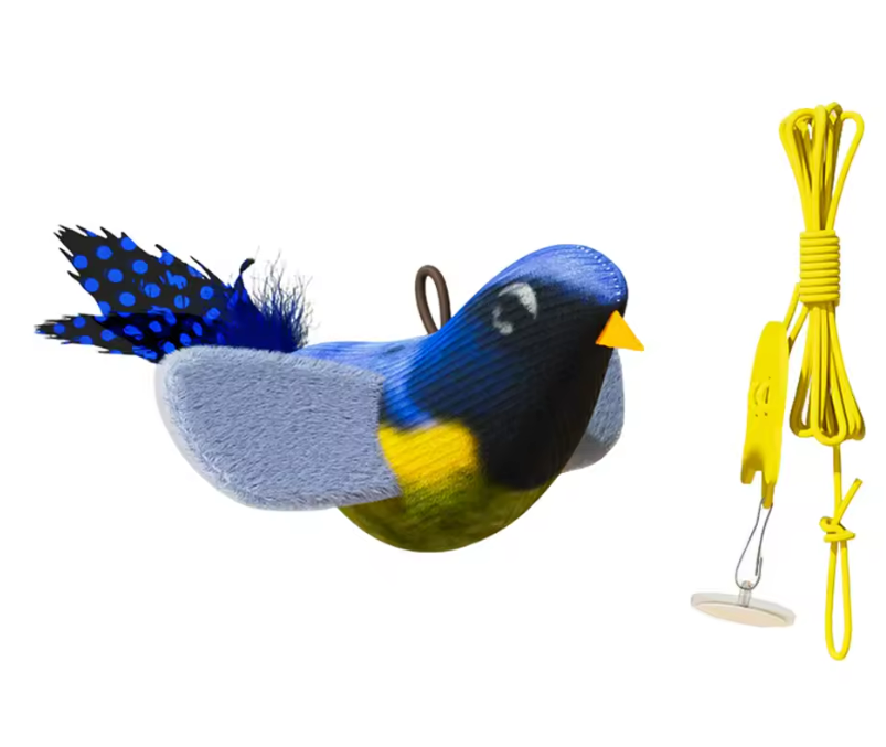 Automatische Interactieve Kattenbal — Smart Rollende Bal met Vogelgeluiden