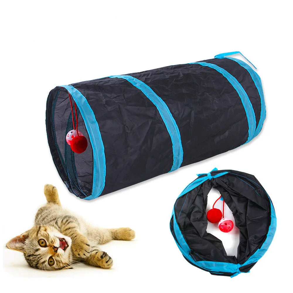 Opvouwbare Kattentunnel — Speelplezier voor Katten & honden