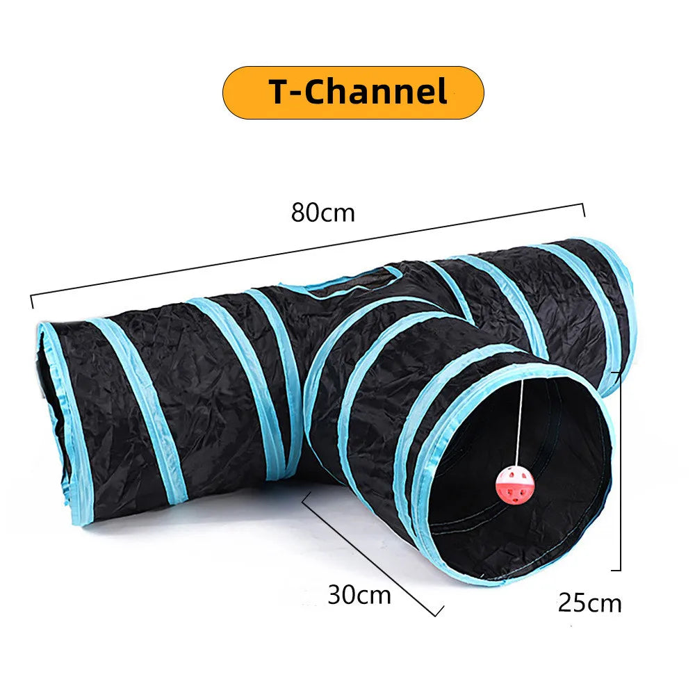 Opvouwbare Kattentunnel — Speelplezier voor Katten & honden