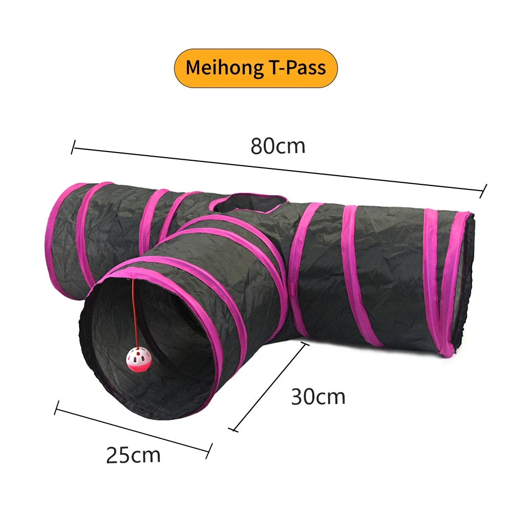 Opvouwbare Kattentunnel — Speelplezier voor Katten & honden